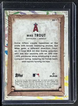Mike Trout 2024 Bowman's Best #BS-1 Showpieces Angels Los Angeles Angels - Image 2