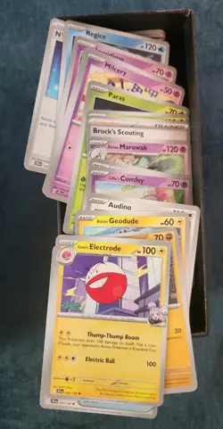 Pokemon TCG scarlet and violet journey together ETB box COMMON CARDS - Image 5