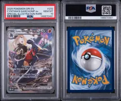 Pokemon 2025 Cynthia's Garchomp ex 232/182 SIR Destined Rivals GEM MINT PSA 10 - Image 3