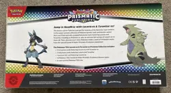 Pokemon TCG Prismatic Evolutions Lucario Ex & Tyranitar Ex Premium Collection - Image 2