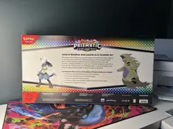 Pokemon TCG Prismatic Evolutions Lucario Ex & Tyranitar Ex Premium Collection - Image 2