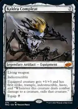 Kaldra Compleat (Showcase) -Foil Near Mint MTG Modern Horizons 2 - Image 1