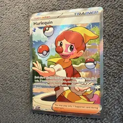 Pokemon TCG Harlequin 163/086 Full Art Ultra Rare Holo Card Sv: White Flare NM - Image 3