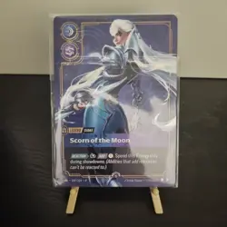 Riftbound Diana, Scorn of the Moon - Sealed Plated Metal Prize Wall Card - Image 1