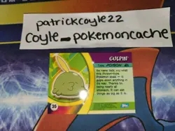 Gulpin #35 Pokemon Topps Advanced Challenge Card NM - Image 2