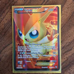 Pokemon Victini EX 131/135 Full Art Ultra Rare Holo Plasma Storm 2013 TCG Card - Image 1