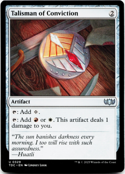 Talisman of Conviction [Commander: Tarkir Dragonstorm] MTG Magic NM/M - Image 3