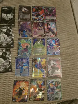 Assorted Dragon Ball Super Cards X15 Nm+ - Image 1
