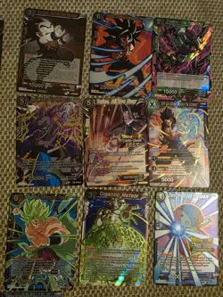 Assorted Dragon Ball Super Cards X15 Nm+ - Image 2