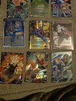 Assorted Dragon Ball Super Cards X15 Nm+ - Image 3