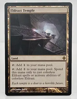 Eldrazi Temple - Light Play MTG Rise of the Eldrazi - Image 1