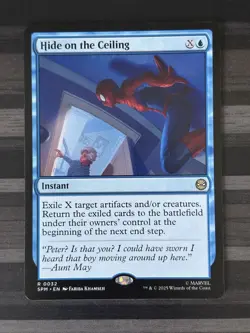 MTG | Hide on the Ceiling | Spider-Man | Rare | NM - Image 1