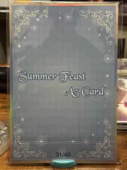 Firefly Honkai Star Rail Summer Feast Waifu A5 Card XP Serial 31/40 *SEND OFFER* - Image 2