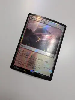MTG - Battlefield Forge (Ripple Foil) - Commander: Modern Horizons 3 NM/M Cond - Image 2