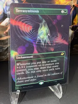 Terrasymbiosis (Borderless) (R) #312 Foil Edge of Eternities MTG NM - Image 1