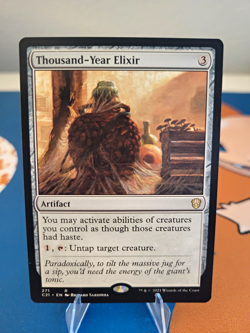 Magic: The Gathering Wizards of the Coast Thousand-Year Elixir 271 Rare Reg - Image 1