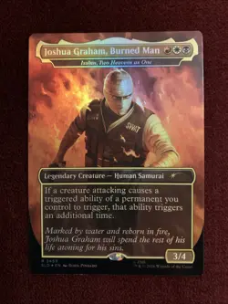 Joshua Graham, Burned Man - Isshin, Two Heavens as One Secret Lair Drop Foil - Image 1