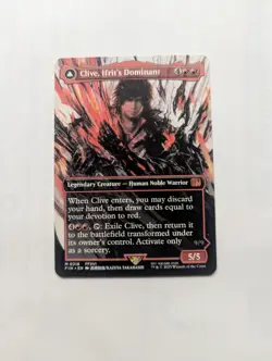 Clive, Ifrit's Dominant (0318) (Borderless) Regular - Image 1