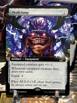 Skullclamp (0451 - Extended) [Marvel Super Heroes] NF MTG - Image 1