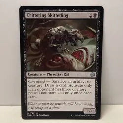 Chittering Skitterling (087) Phyrexia All Will Be One MTG Magic The Gathering - Image 1
