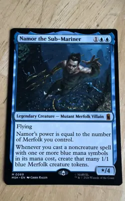 Namor the Sub-Mariner Marvel Super Heroes Foil - Image 1
