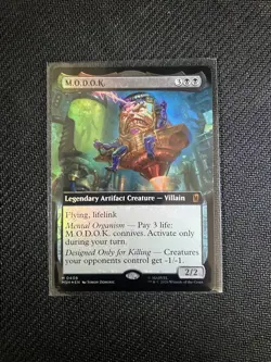 M.O.D.O.K. (FOIL Extended Art) M Marvel Super Heroes 408 NM - Image 1