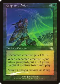 Judgment MTG FOIL Elephant Guide Magic - Image 1