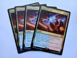 MTG - 4x Flame Of Anor - LOTR - NM - Image 1