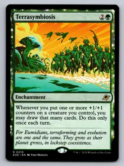 Terrasymbiosis 210 Rare Edge of Eternities Magic: The Gathering Near Mint - Image 1