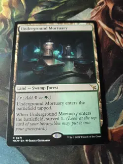 Underground Mortuary - Murders at Karlov Manor Promo Pack - MTG - Image 2