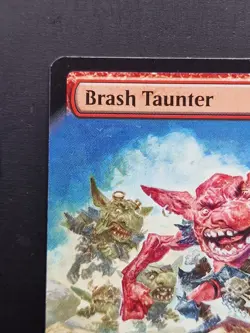 BRASH TAUNTER - M21 - MTG - Magic the Gathering Borderless Extended Art Rare (A) - Image 2