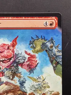 BRASH TAUNTER - M21 - MTG - Magic the Gathering Borderless Extended Art Rare (A) - Image 3