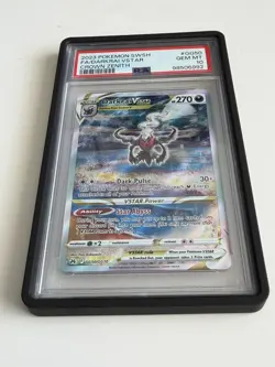 Pokemon TCG Crown Zenith Darkrai VSTAR Full Art card GG50/GG70 PSA 10 - Image 1