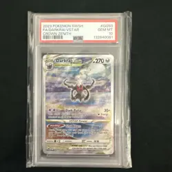 PSA 10 Darkrai VSTAR GG50/GG70 Crown Zenith Galarian Gallery Pokemon GEM MINT - Image 1