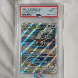 Pokemon Darkrai VSTAR GG50/GG70 Crown Zenith Galarian Gallery Holo PSA 10 - Image 1