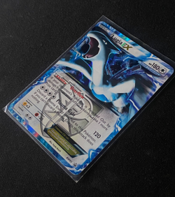 Lugia EX BW83 Pokemon Black Star Promo Holo Card 2013 DAMAGED - Image 4