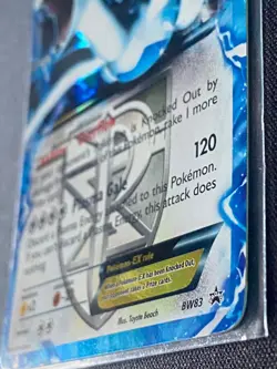 Lugia EX BW83 Pokemon Black Star Promo Holo Card 2013 DAMAGED - Image 5