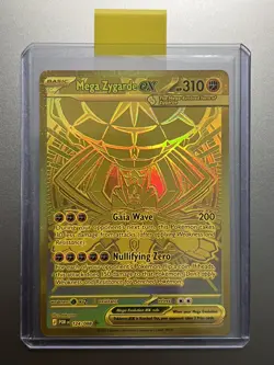 Pokemon - Mega Zygarde EX 124/088 Mega Hyper Rare, ME: Perfect Order, Holo, NM - Image 1