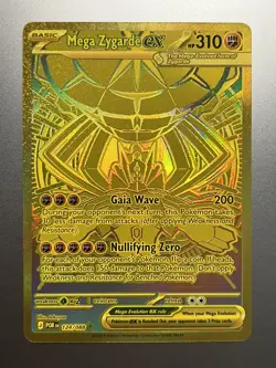 Pokemon - Mega Zygarde EX 124/088 Mega Hyper Rare, ME: Perfect Order, Holo, NM - Image 4