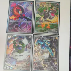 Pokemon TCG ETB Promo Holo Lot 4: Charcadet Tyrunt Thundurus Tornadus - Image 1