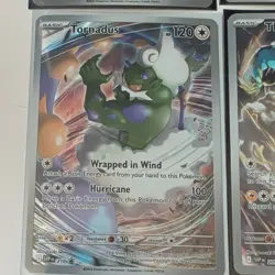 Pokemon TCG ETB Promo Holo Lot 4: Charcadet Tyrunt Thundurus Tornadus - Image 5