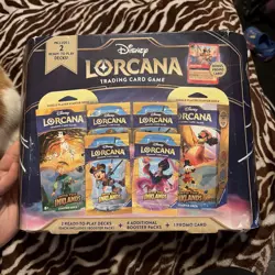 Disney Lorcana Into the Inklands Starter Deck Case Factory Sealed - Image 1