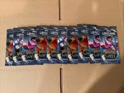 Disney Lorcana Booster Packs Lot Of 30. Wilds Unknown-Winterspell-Whispers - Image 1