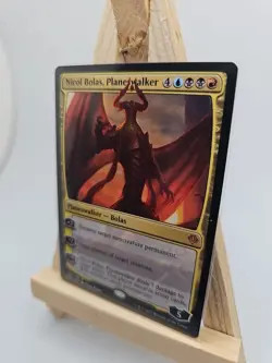 MTG Nicol Bolas, Plainswalker Archenemy Mythic Rare 085/106 Near Mint Condition - Image 3