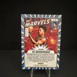 2025-26 Donruss Net Marvels VJ Edgecombe RC #10 /199 76ers NM-MT Rookie 🔥 - Image 2