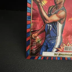 2025-26 Donruss Net Marvels VJ Edgecombe RC #10 /199 76ers NM-MT Rookie 🔥 - Image 3