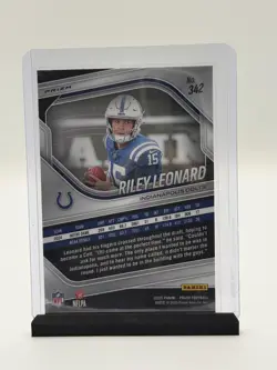 2025 Panini Prizm #342 Riley Leonard Silver - Image 2