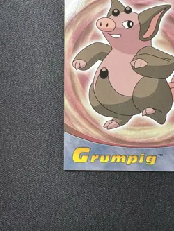 Pokemon Advanced Grumpig Topps Card 38 Vintage TCG Non Holo - Image 5
