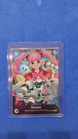 Perona SEALED Extra Grand Battle Promo ONE PIECE Card ENGLISH TCG NM OP14-033 - Image 1