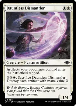 NM Dauntless Dismantler, MTG, LCI, Magic the Gathering, 8 - Image 1